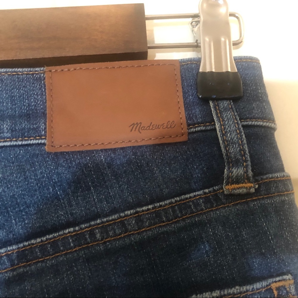 Madewell 9” High Rise Skinny Jeans Raw distressed - Picture 12 of 16